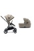Strada Pushchair Cashmere with Cashmere Carrycot image number 1